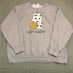 Charlie Brown Halloween Crew Neck (Size XL)